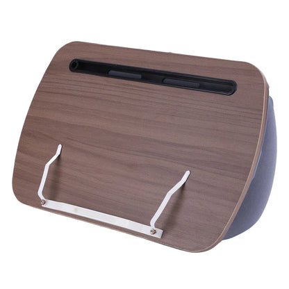Coussin porte livre en bois et mouse stable confortable
