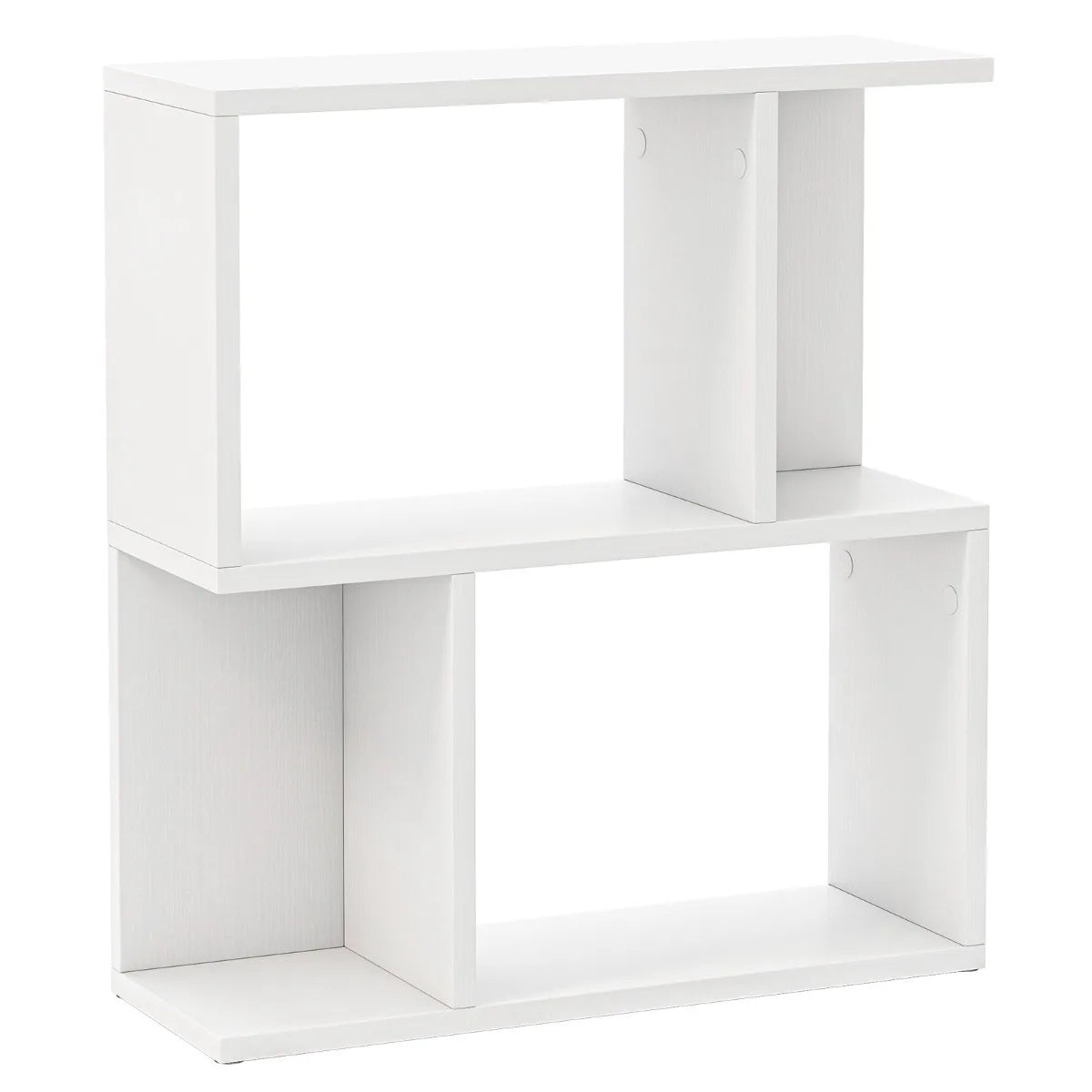 Étagère de chevet 3 niveaux en bois blanc