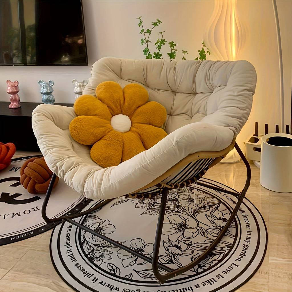 Fauteuil a Bascule - Confortable - Fauteuil de Lecture