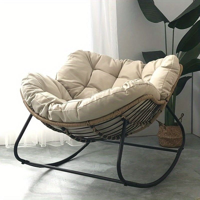 Fauteuil à Bascule de Lecture - Confortable & Ergonomique - Fauteuil de Lecture