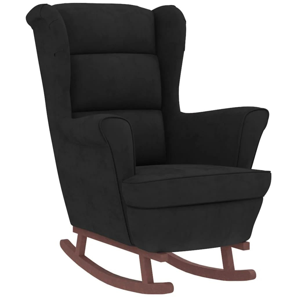 Fauteuil a Bascule - Design avec Repose Pied - Fauteuil de Lecture