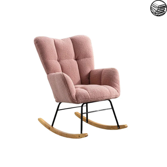 Fauteuil a Bascule - Moumoute - Fauteuil de Lecture