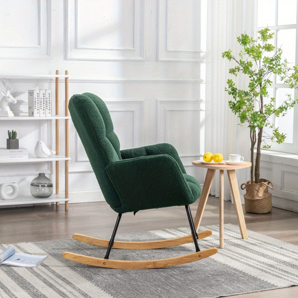 Fauteuil a Bascule - Moumoute - Fauteuil de Lecture