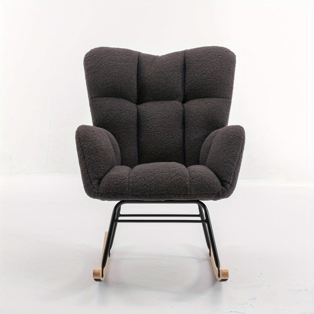 Fauteuil a Bascule - Moumoute - Fauteuil de Lecture