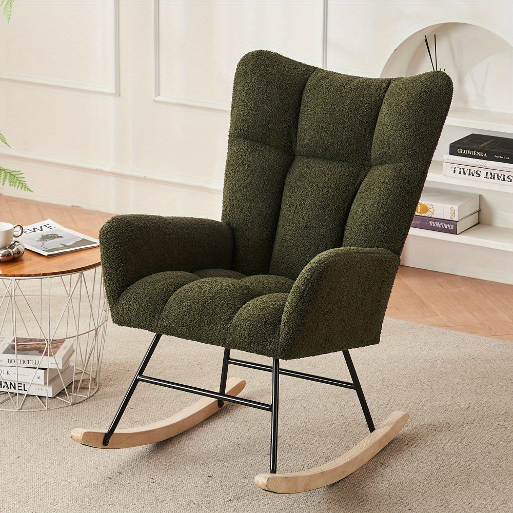 Fauteuil a Bascule - Relax - Fauteuil de Lecture