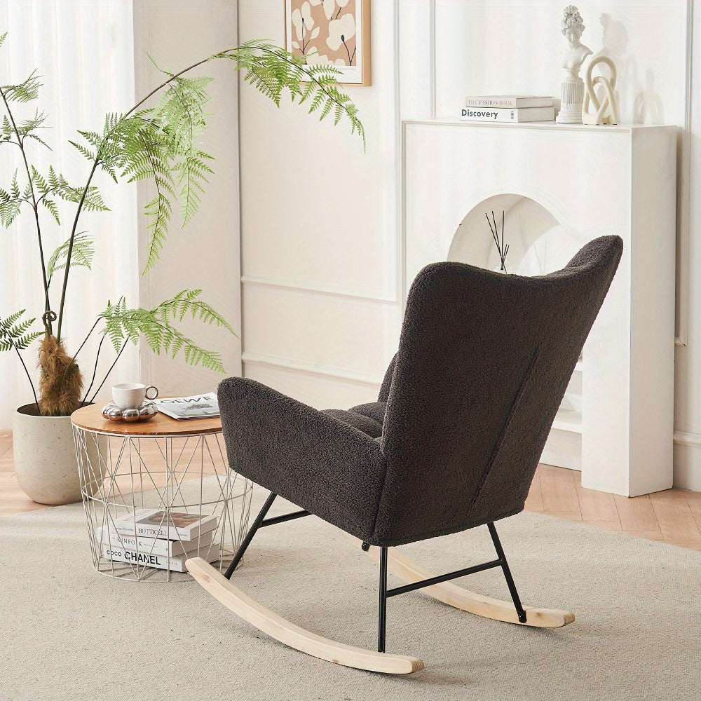 Fauteuil a Bascule - Relax - Fauteuil de Lecture