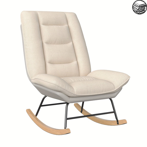 Fauteuil à Bascule Tissus Confort