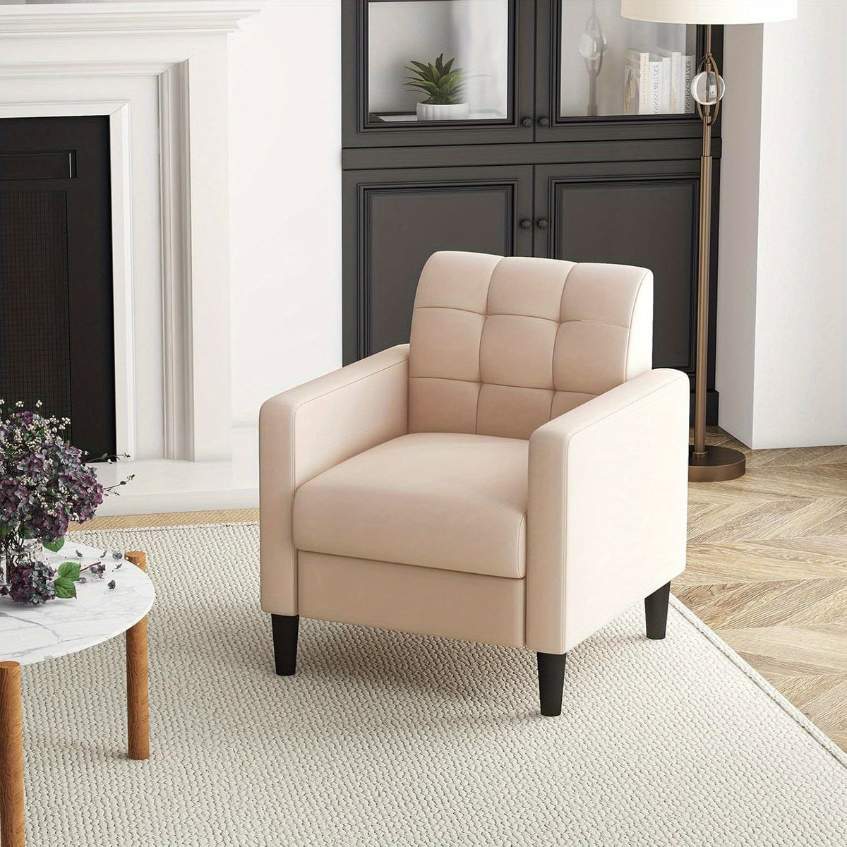 Fauteuil de Lecture - Beige - Fauteuil de Lecture