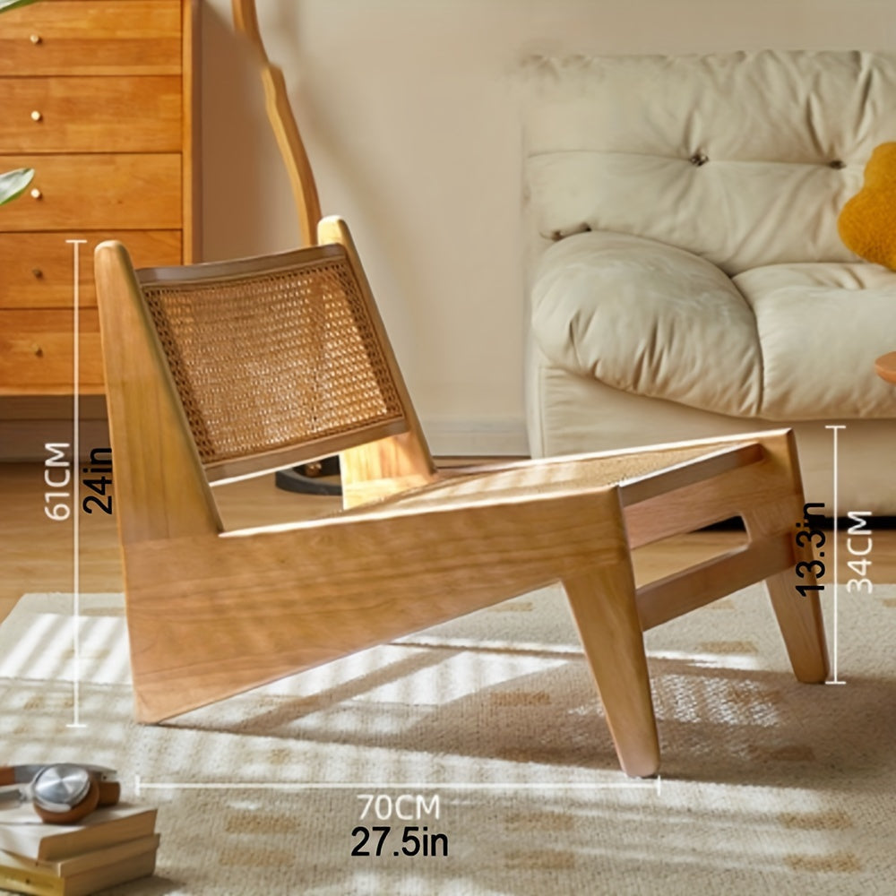 Fauteuil de Lecture - Bois Confort - Cherry Color - Fauteuil de Lecture