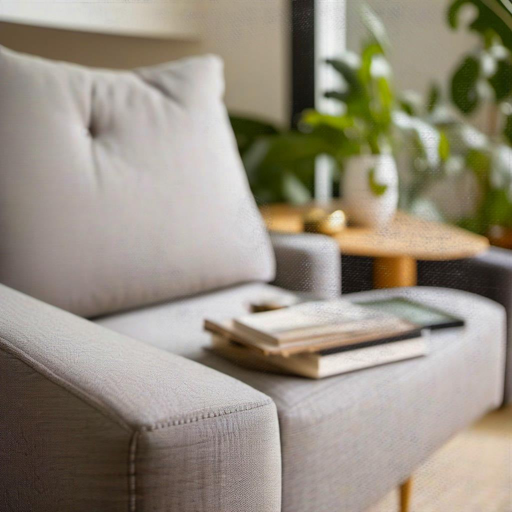 Fauteuil de Lecture - Bois Design - 1pc - Fauteuil de Lecture