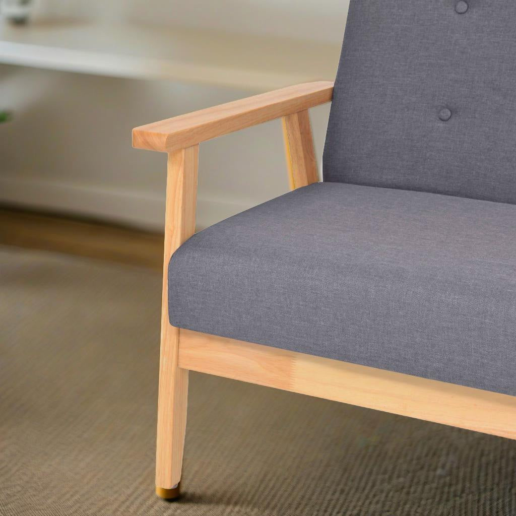 Fauteuil de Lecture - Bois Design - 1pc - Fauteuil de Lecture