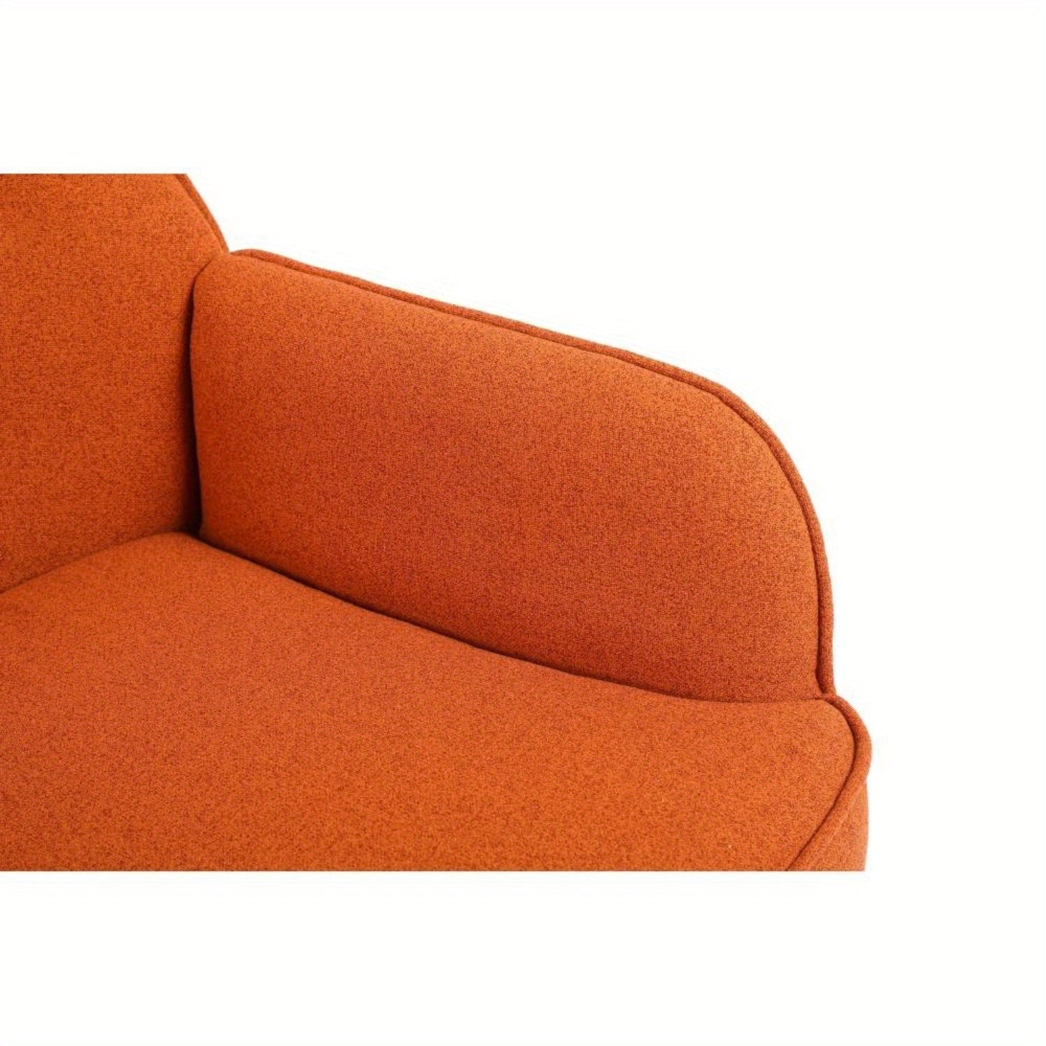 Fauteuil de Lecture - Ergonomique Confortable - Foam + Orange + Fabric - Fauteuil de Lecture