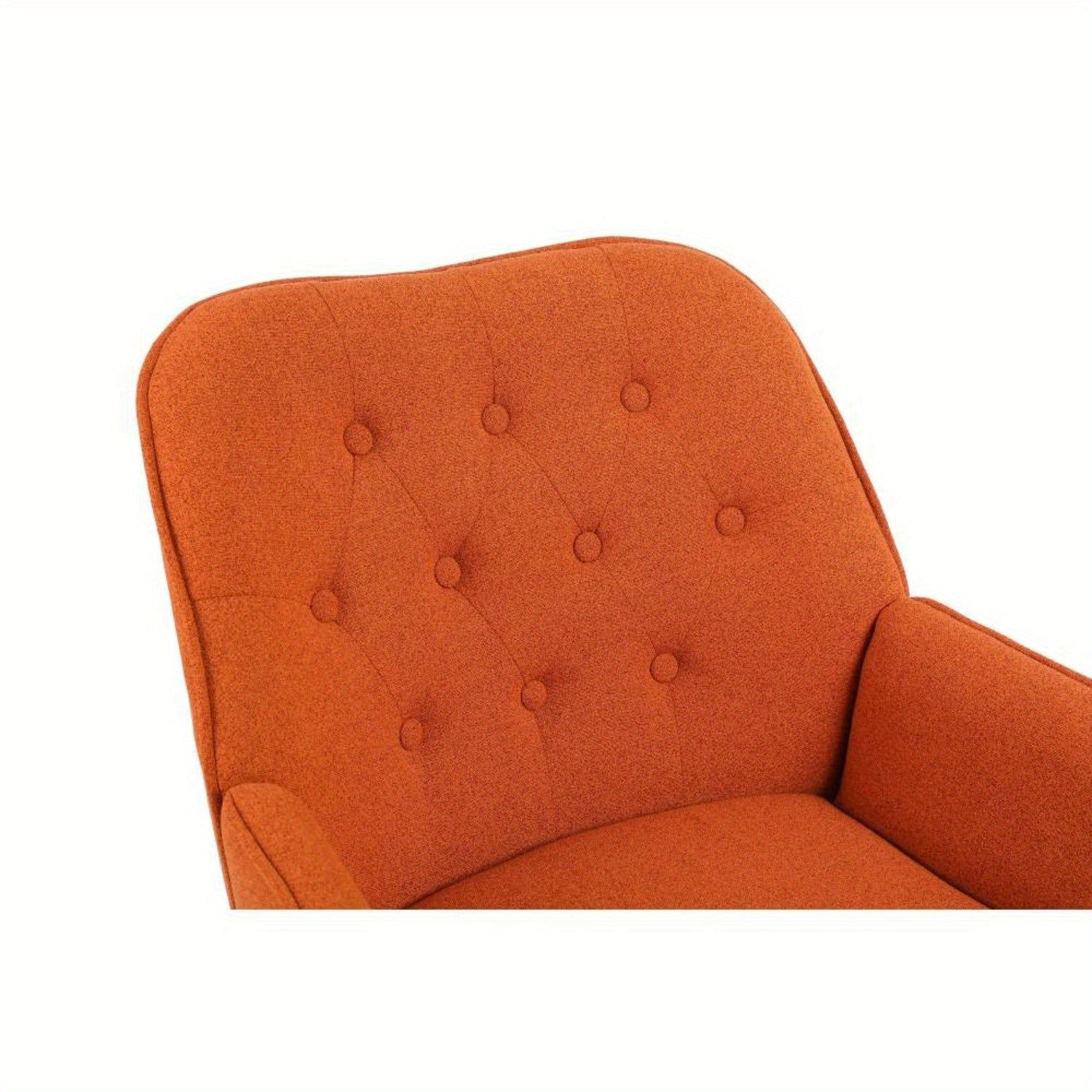 Fauteuil de Lecture - Ergonomique Confortable - Foam + Orange + Fabric - Fauteuil de Lecture