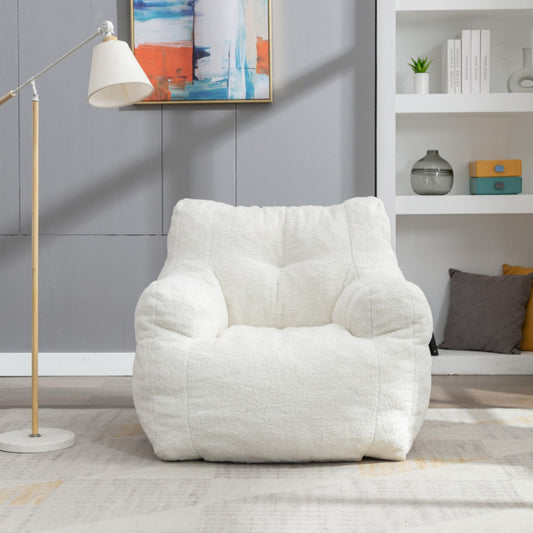 Fauteuil de Lecture - Pouf en Moumoute - Fauteuil de Lecture