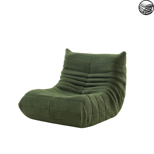 Fauteuil de Lecture - Pouf Luxe - green - Fauteuil de Lecture