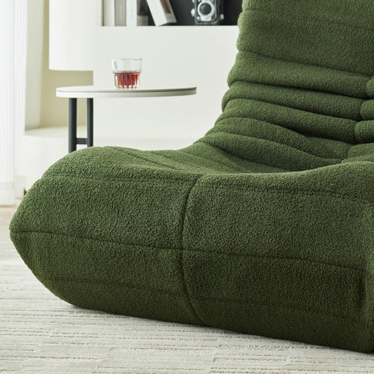 Fauteuil de Lecture - Pouf Luxe - green - Fauteuil de Lecture