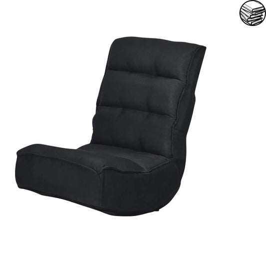 Fauteuil de Lecture - Pouf Noir - Black - Fauteuil de Lecture