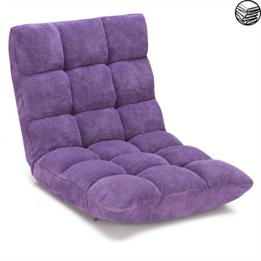 Fauteuil de Lecture - Pouf réglable - Purple - Fauteuil de Lecture