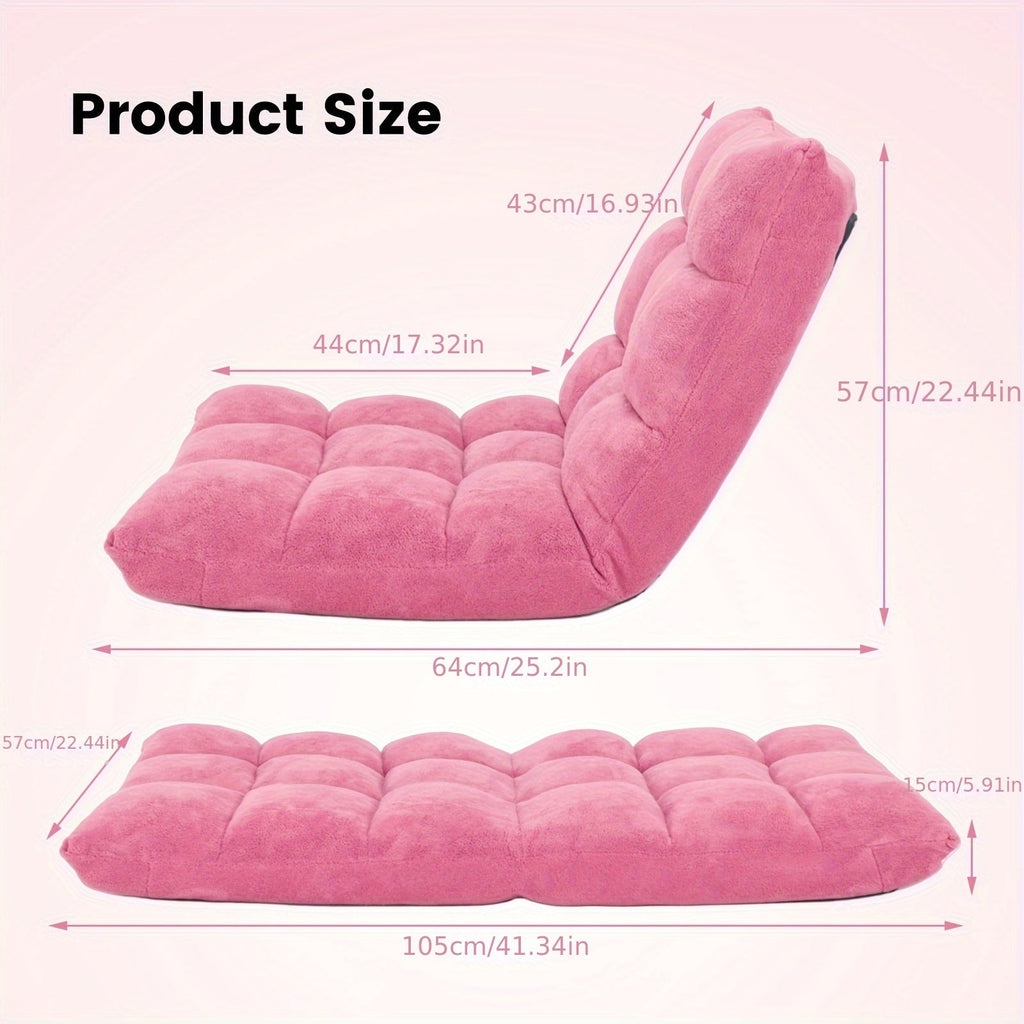 Fauteuil de Lecture - Pouf Rose - pink - Fauteuil de Lecture