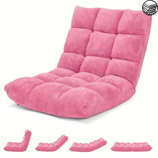 Fauteuil de Lecture - Pouf Rose - pink - Fauteuil de Lecture