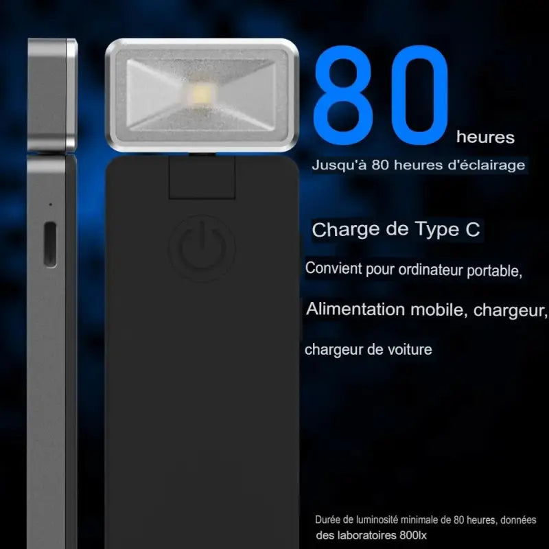 Lampe à Pince LED Rechargeable