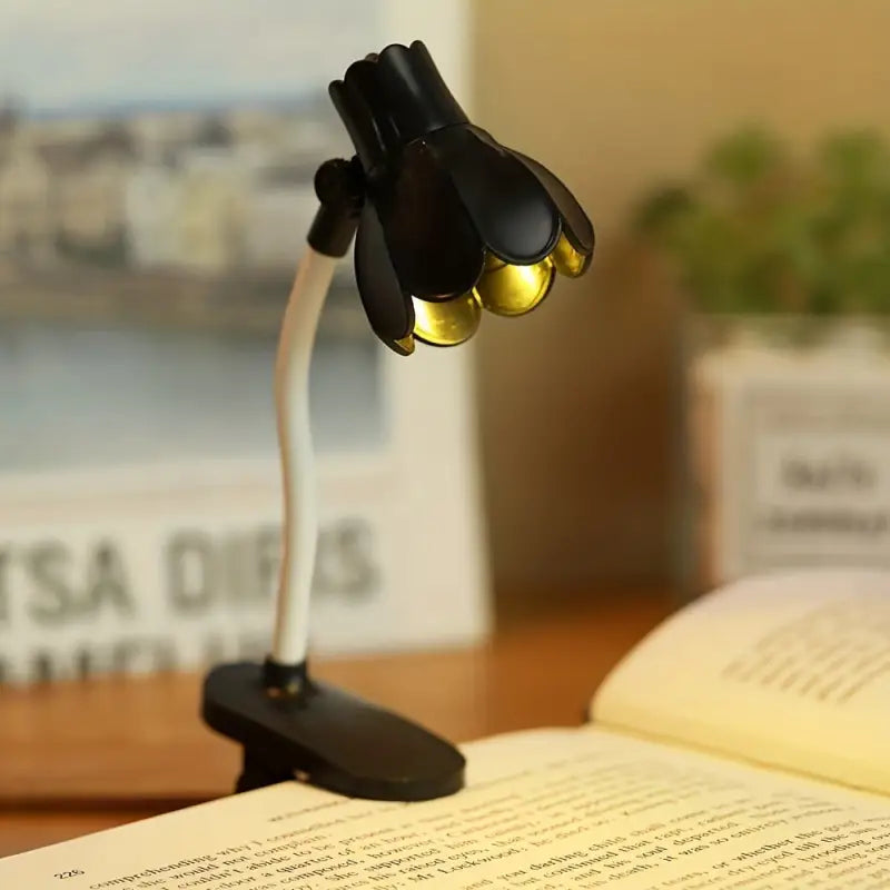 Lampe à Pinces Design Fleur - Lampe de lecture