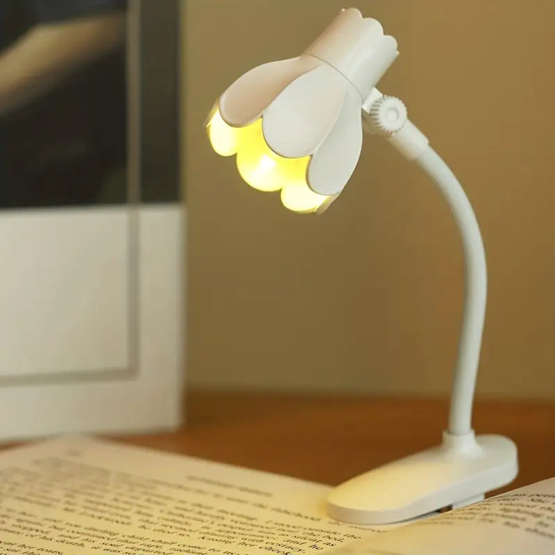 Lampe à Pinces Design Fleur - Lampe de lecture