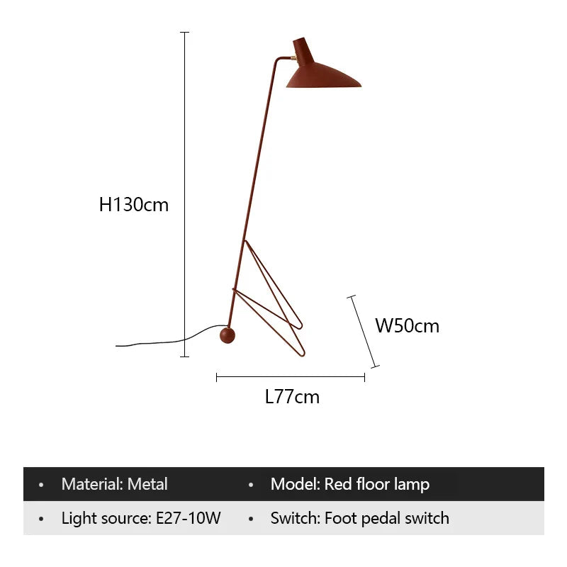 Lampe de lecture sur pied design