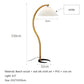Lampe de lecture sur pied en bois