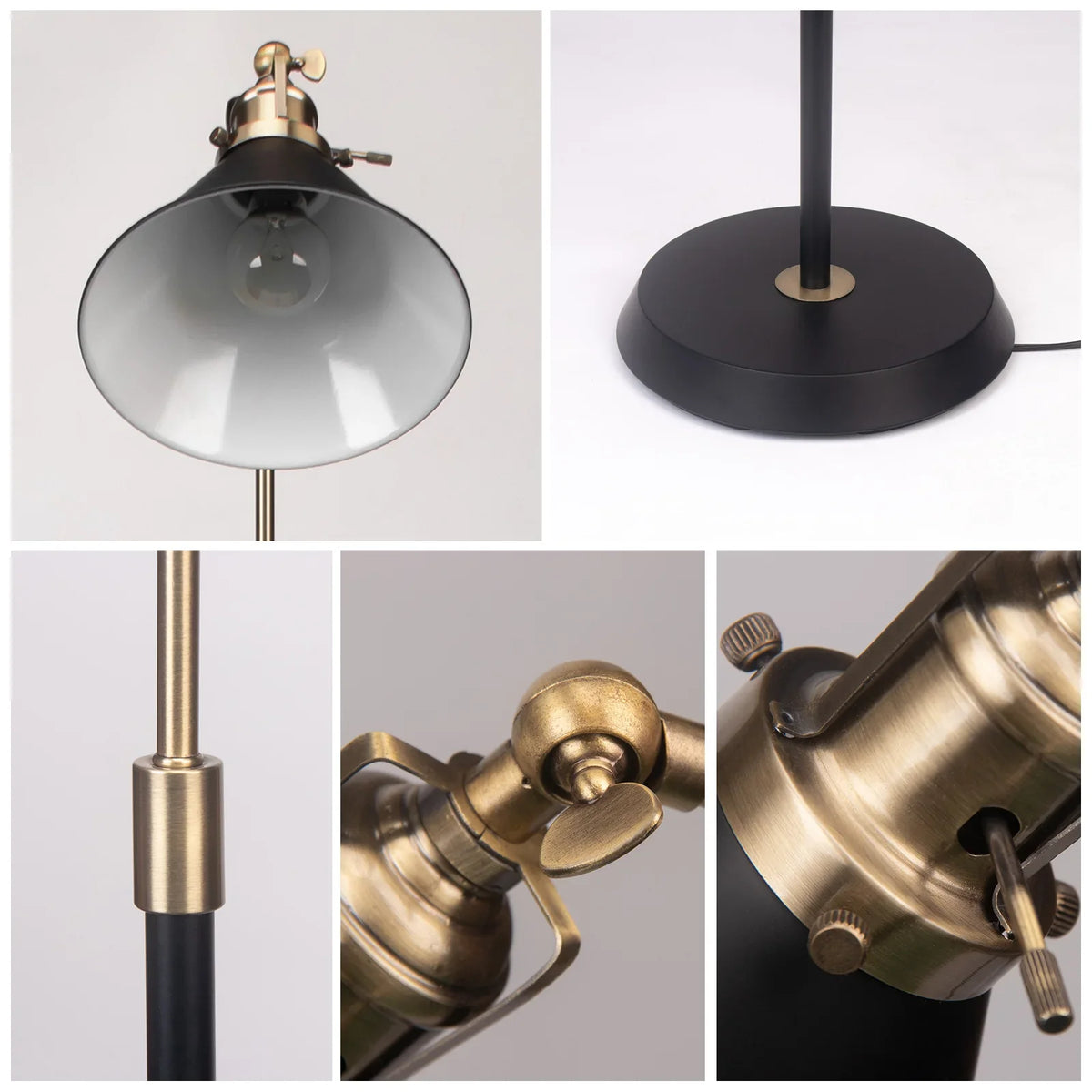 Lampe de lecture sur pied réglable