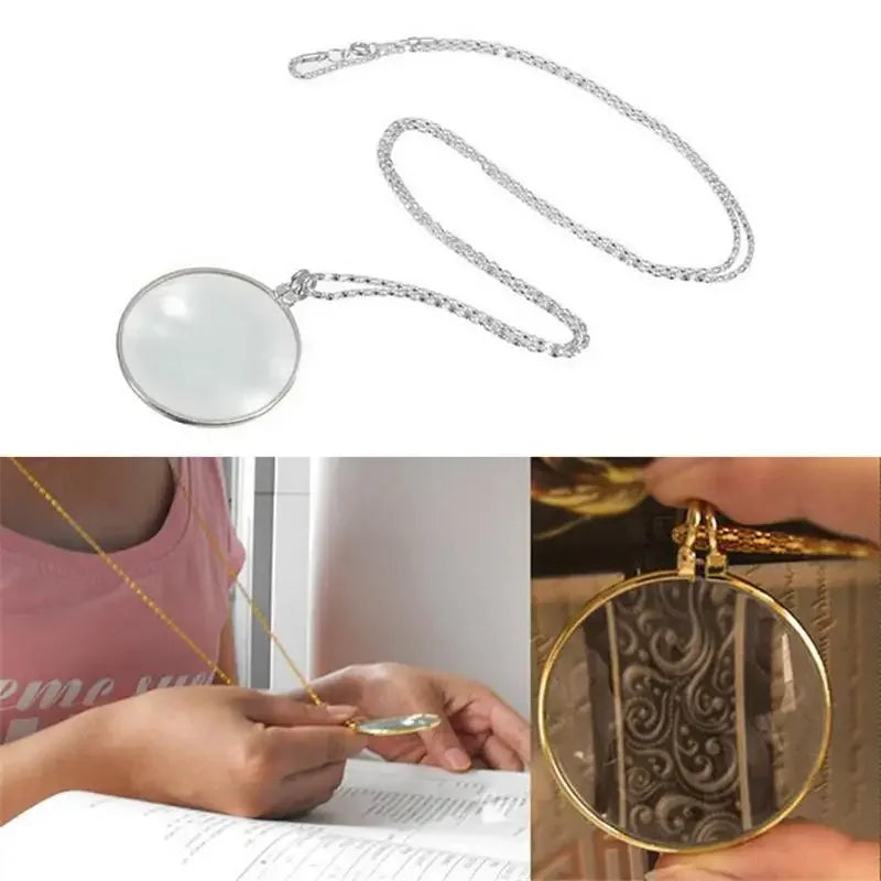 Loupe de Lecture - Collier Monocle - Loupe de Lecture