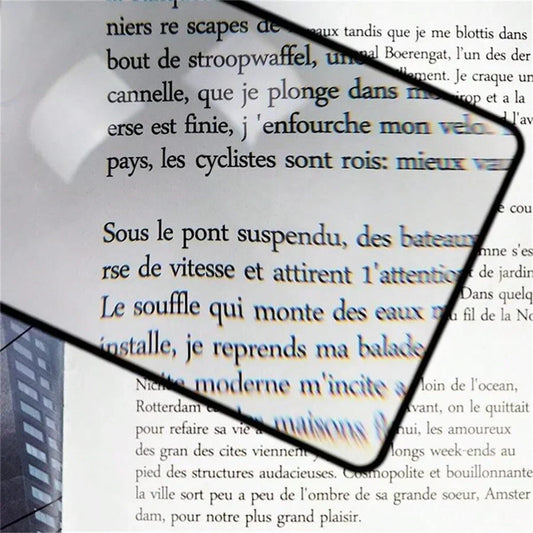 Loupe de Lecture - Page - Black - Loupe de Lecture