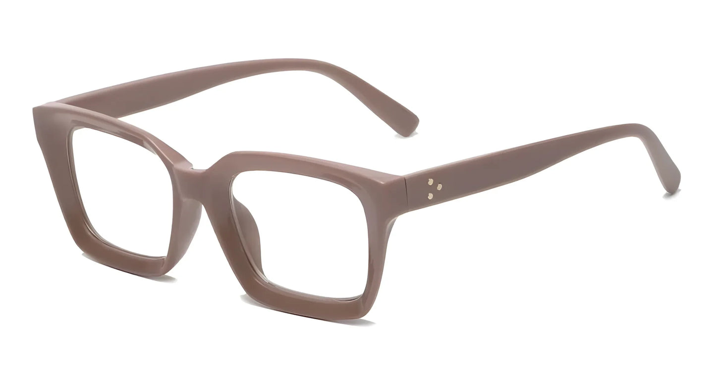 Lunette de lecture - cadre epais couleur café