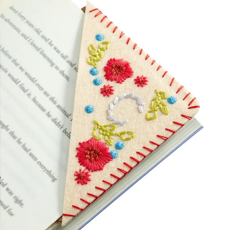Marque-page à personnalisé Brodé - Marque-page
