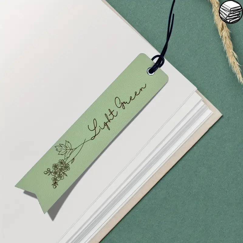 Marque-page à personnalisé en cuir - Marque-page