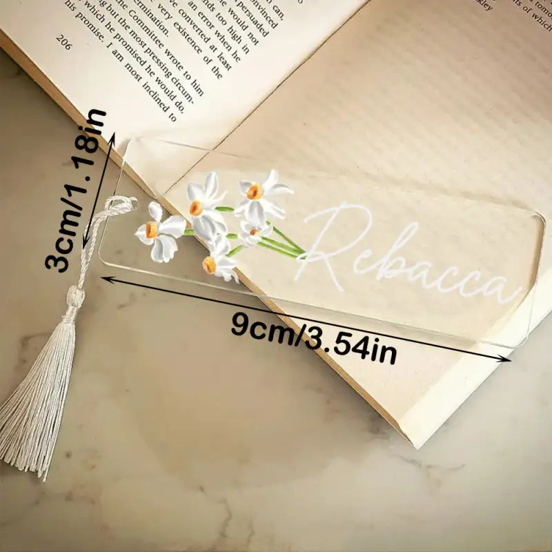 Marque-page acrylique personnalisé - Marque-page