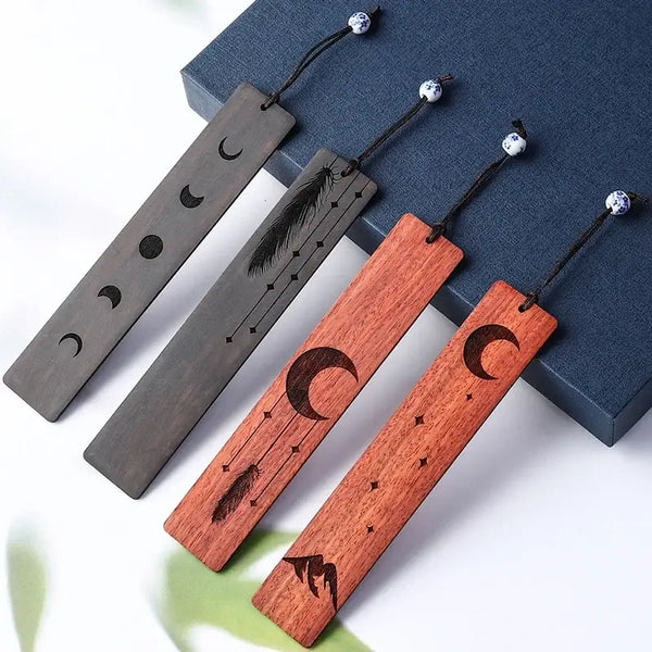 Marque Page Bois Moon