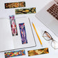 Marque page chat en papier