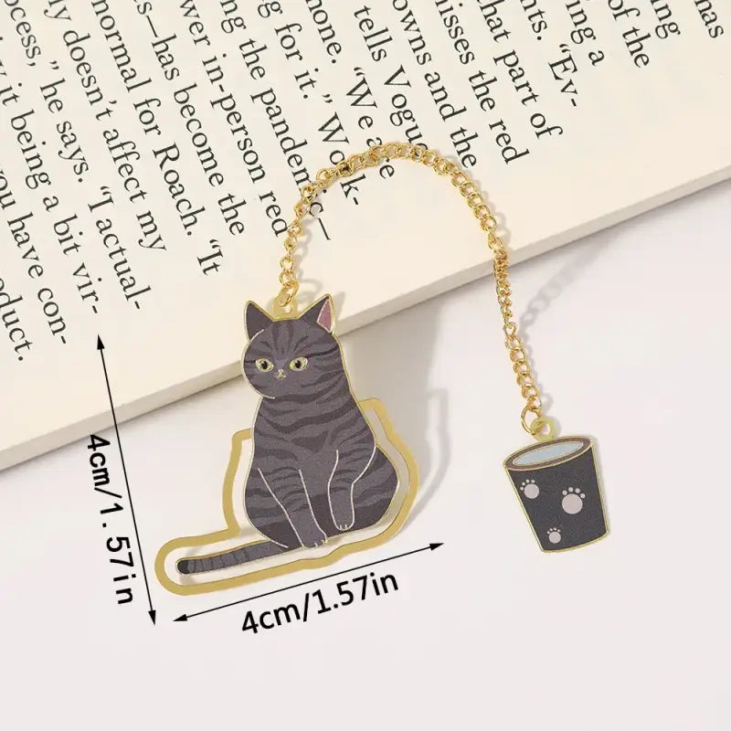 Marque page Chat Lecture - Marque-page