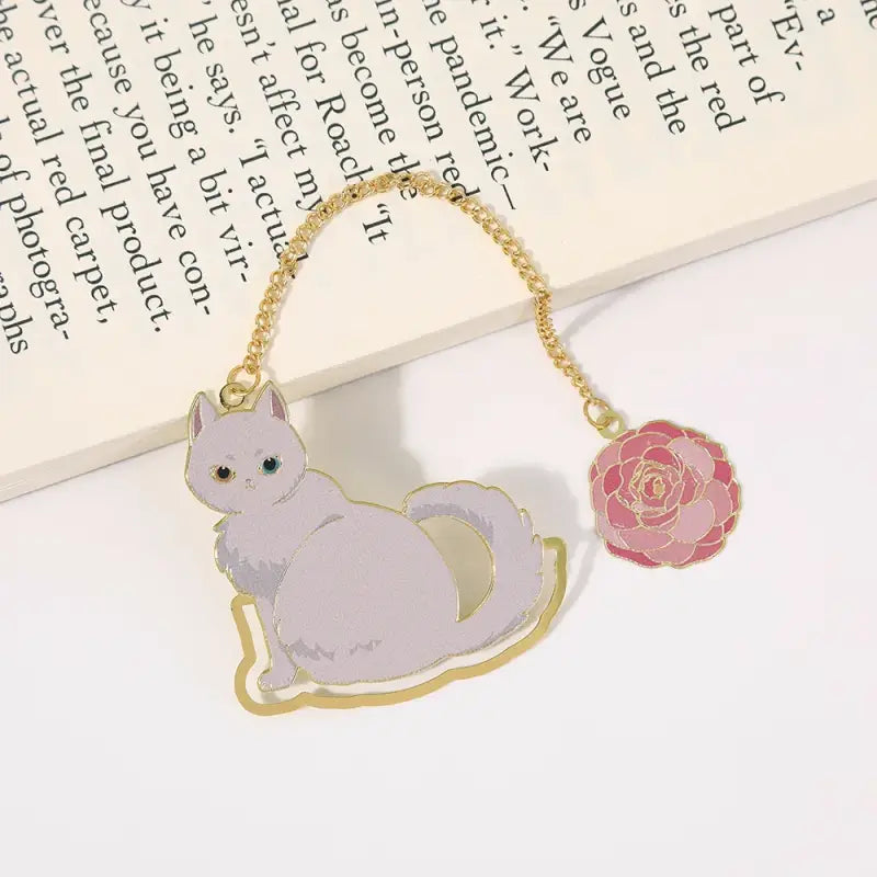 Marque page Chat Lecture - Marque-page