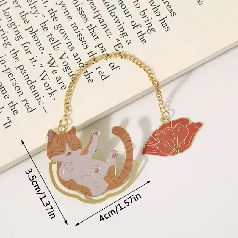 Marque page Chat Lecture - Marque-page