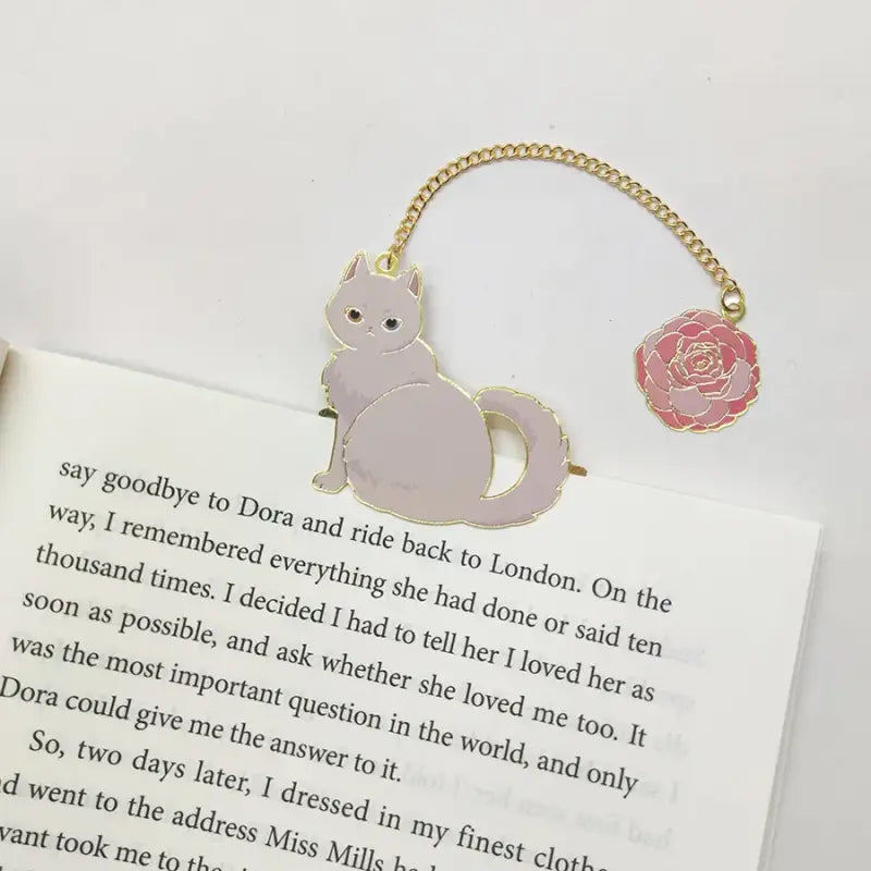 Marque page Chat Lecture - Marque-page