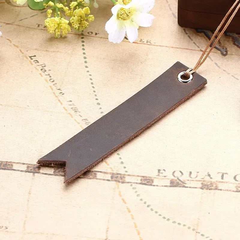 Marque Page - Cuir Vintage - Marque Page