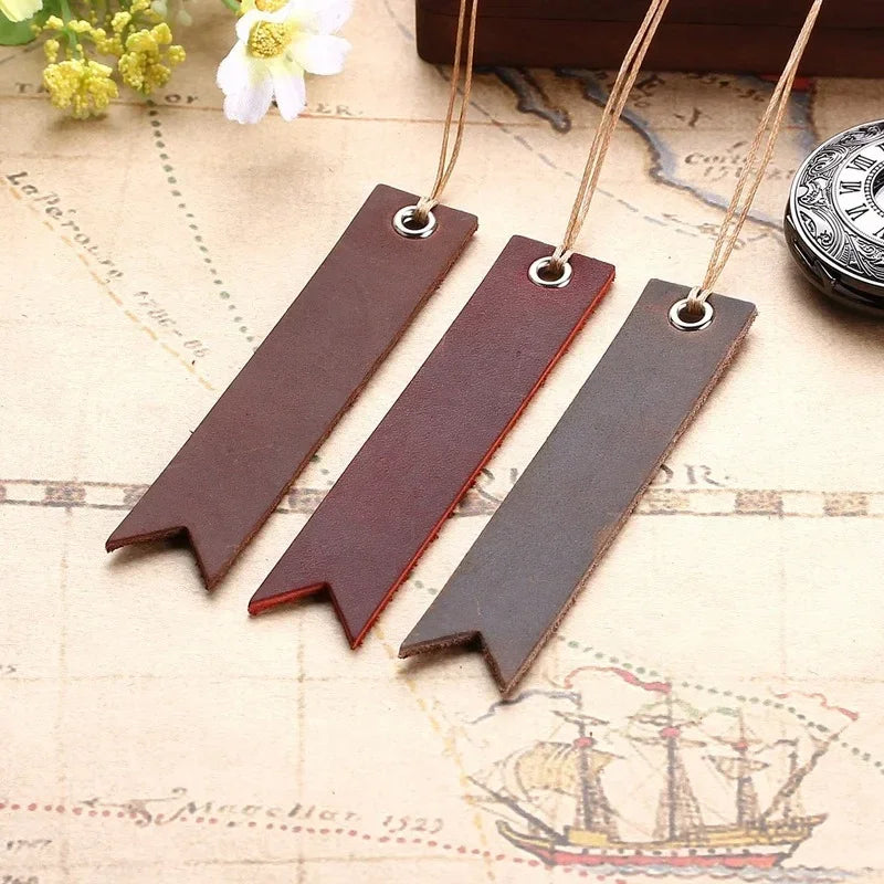 Marque Page - Cuir Vintage - Marque Page