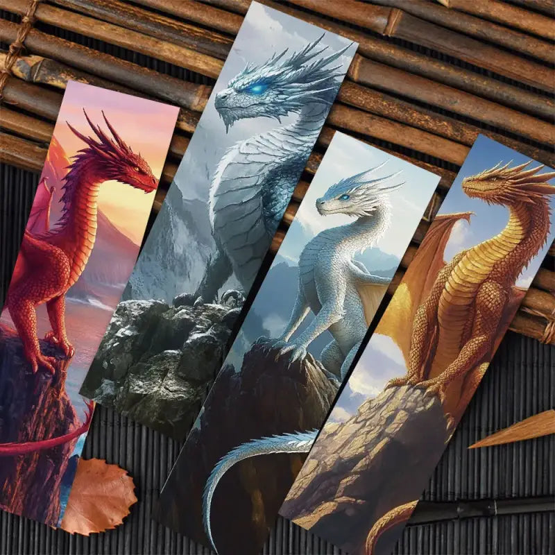 Marque Page Dragon en papier - Marque-page