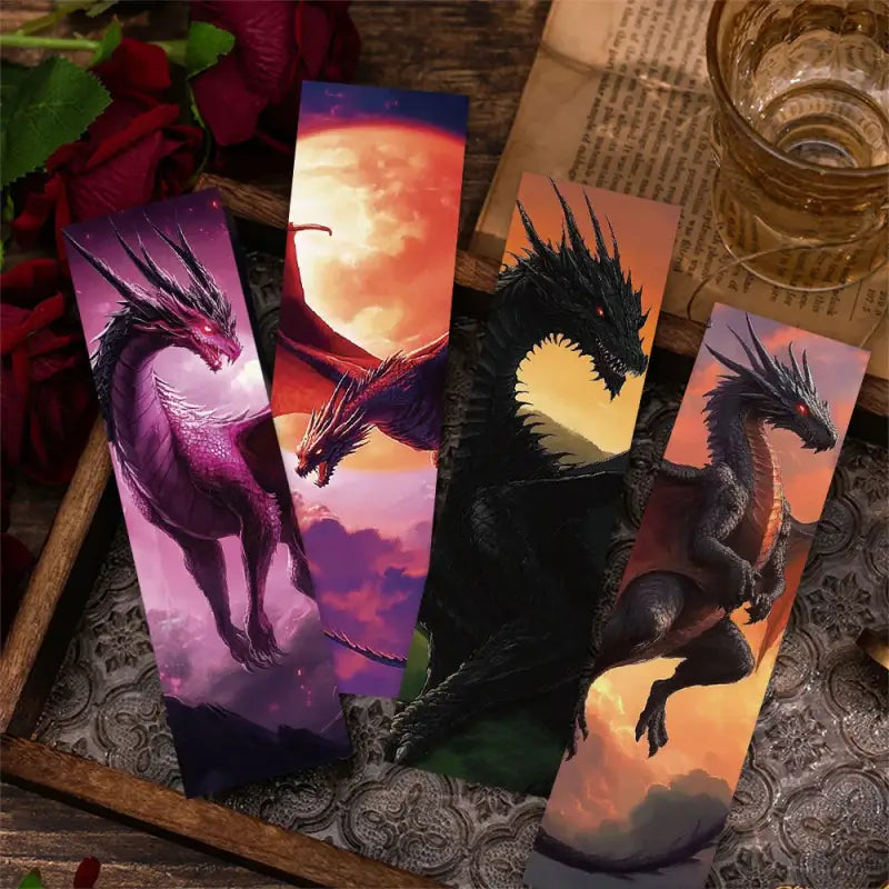 Marque Page Dragon en papier - Marque-page