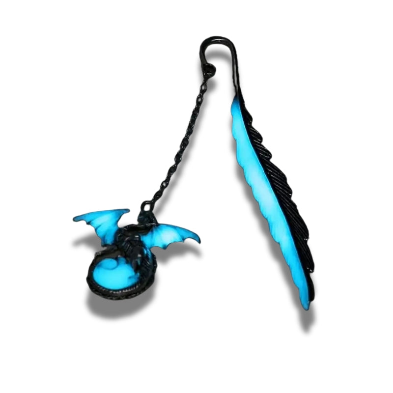 Marque Page dragon lumineux