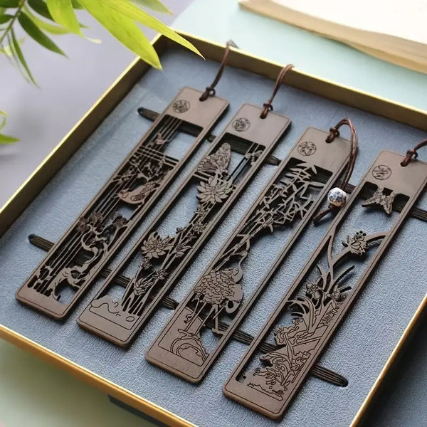 Marque Page Japonais Fleuri