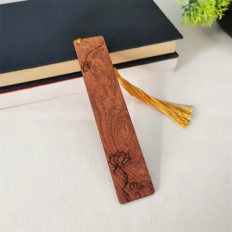 Marque page en bois Lune - Marque Page