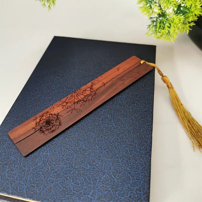 Marque page en bois Lune - Marque Page